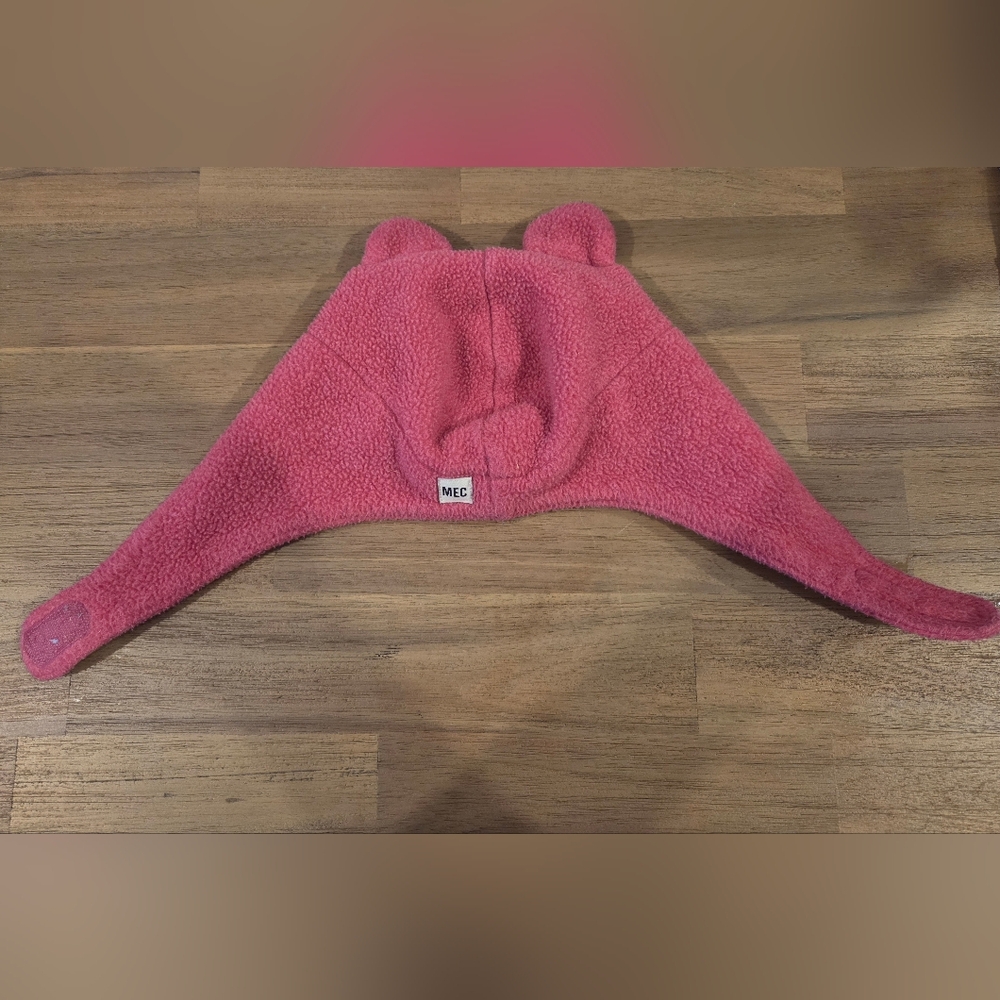 MEC Baby Pink Fleece Hat - 6-18 Months- X Small
